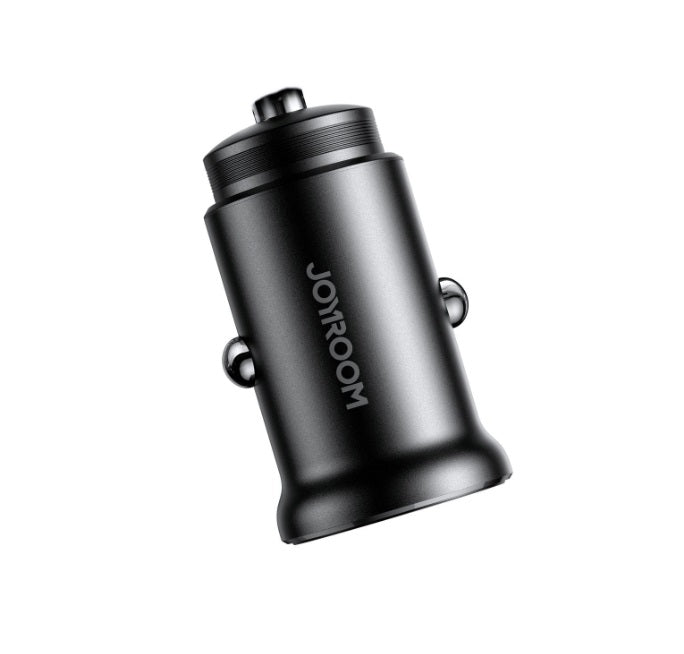 Joyroom 30W A+C mini Metal Car Charger Black (JR-CCN05)