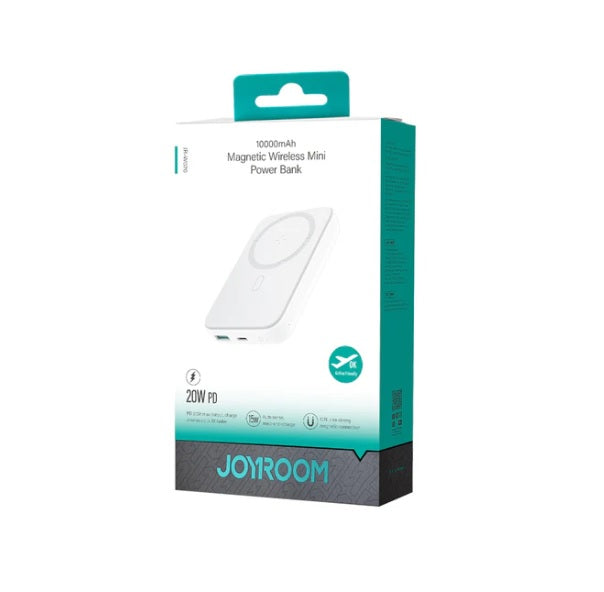 Joyroom 20W Mini Magnetische Wireless Powerbank 10000mAh Weiß (JR-W020)