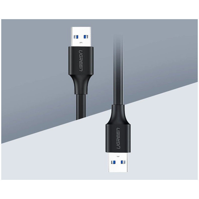 UGREEN Kabeladapter USB Buchse - USB Stecker 2m - Schwarz