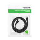UGREEN Kabeladapter USB Buchse - USB Stecker 2m - Schwarz