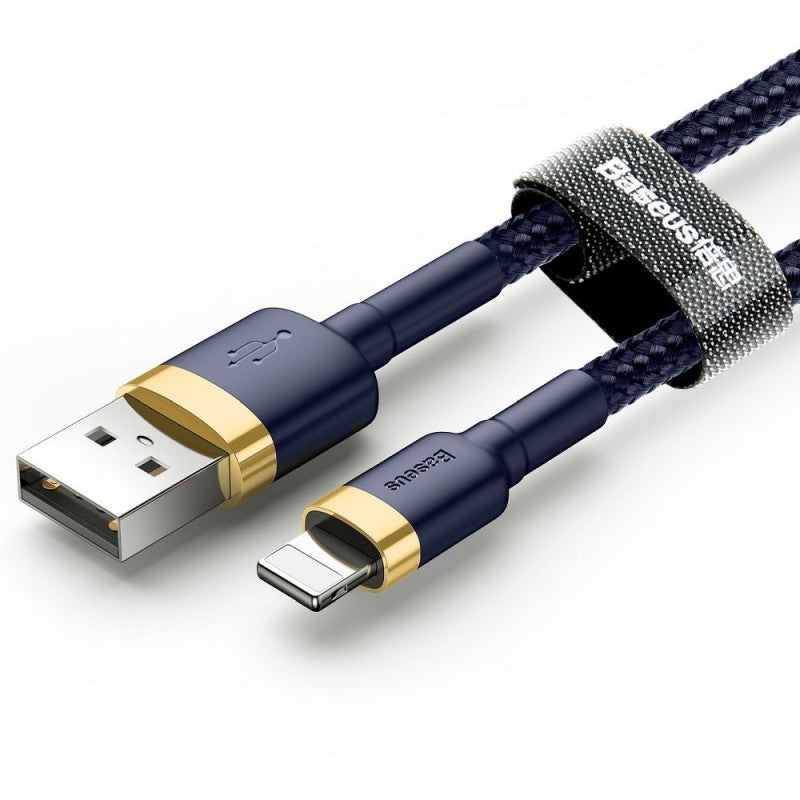 Baseus Cafule Kabel USB Für iP 1.5A 2m - Gold Blau (CALKLF-CV3)