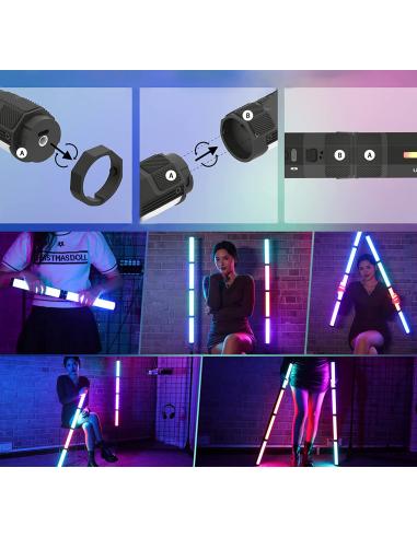 Ulanzi VL110 Tragbare RGB LED Video-Leuchtröhrenlampe