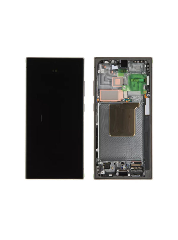Galaxy S24 Ultra Titanschwarzer OLED-Touchscreen – GH82-33396B / GH82-33386B (Service Pack)
