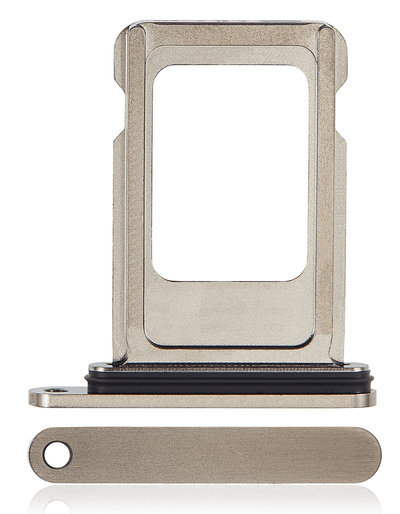 Single SIM Kartenleser Flex Kabel für 15 Pro / 15 Pro Max (Natur Titan)