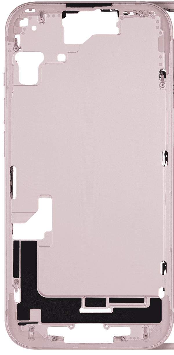 Mittlerer Frame für iPhone 15 (Rosa)