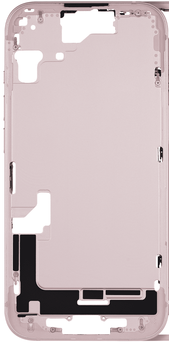 Mittlerer Frame für iPhone 15 Plus (Rosa)