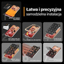 PanzerGlass Displayschutzfolie Ultra Wide Fit Privacy iPhone 15 Pro Max (1 Stück), iPhone 15 Pro Max