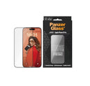 PanzerGlass Ultra-Wide Fit Displayschutz mit EasyAligner (1 Stück) für iPhone 15 Pro