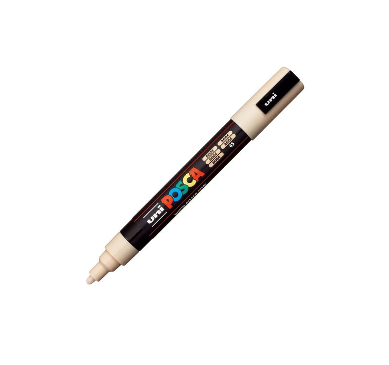 Posca Marker PC-5M, 2,50 mm, (1 Stück) – Beige