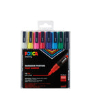 Posca Marker PC-3M Rundspitze (8 Stück) – Mehrfarbig