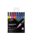 Posca PC-3M Marken-Set (4 Stück) – Mehrfarbig