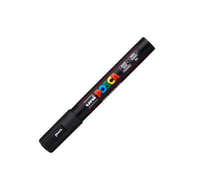 Posca Marker PC-5M mit runder Spitze, 1,80 mm, (1 Stück) – Schwarz