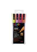 Posca Marker PC-1M Rundspitze (4 Stück) – Mehrfarbig
