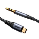 Joyroom Audio-Transfer-Serie AUX-Audiokabel (Typ-C zu 3,5 mm) 1,2 m Schwarz (SY-A07)