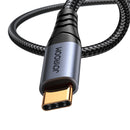 Joyroom Audio-Transfer-Serie AUX-Audiokabel (Typ-C zu 3,5 mm) 1,2 m Schwarz (SY-A07)