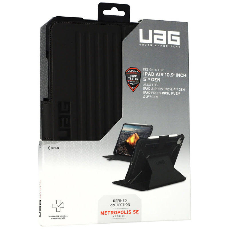 UAG Metropolis SE Hülle für iPad Pro 11 2022 (4. Generation) - Schwarz