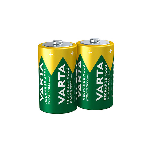 VARTA Recharge ACCU Power D 3000mAh - (2 Stück)