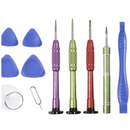 11-in-1 Advanced Set Opening Tool Kit mit Schraubendreher für iPhone / iPad / Samsung