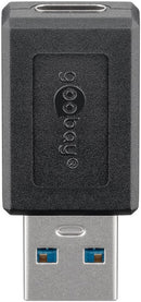 Goobay USB 3.0 SuperSpeed-Adapter USB-A auf USB-C™. schwarz