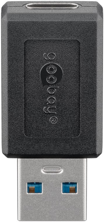 Goobay USB 3.0 SuperSpeed-Adapter USB-A auf USB-C™. schwarz