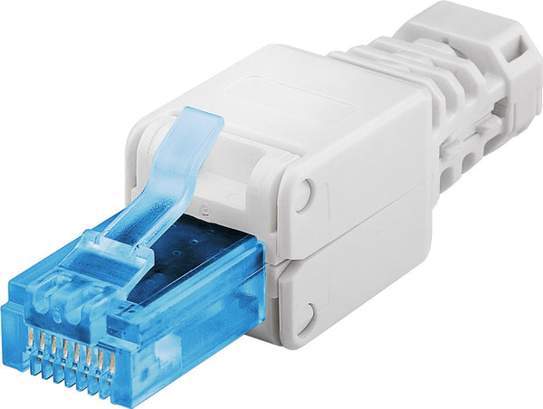 Goobay Werkzeugfreier RJ45-Stecker CAT 6A UTP ungeschirmt