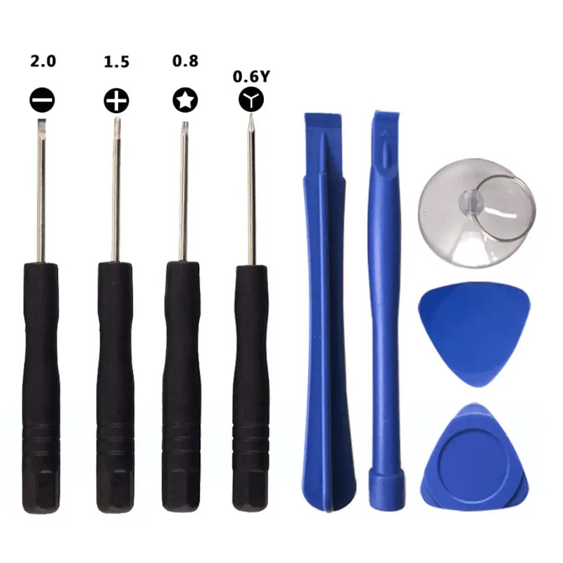 8-in-1 Einfach Set Opening Tool Kit mit Schraubendreher für iPhone / iPad / Samsung