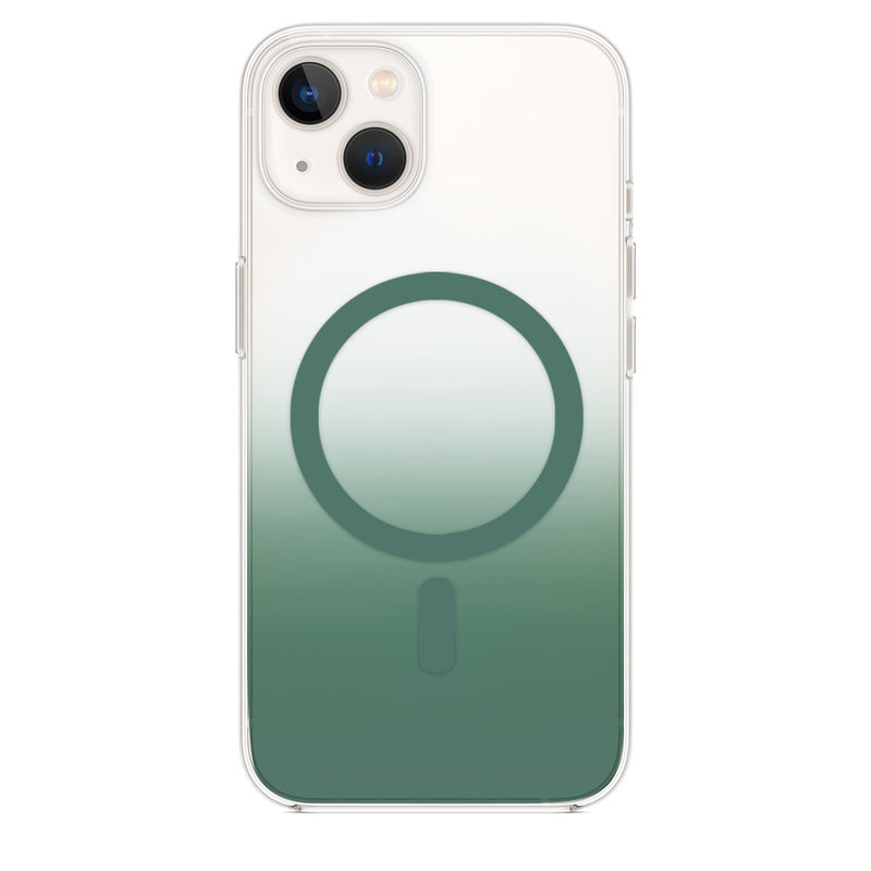 Grün Faded Case Hülle mit Magsafe für iPhone 13