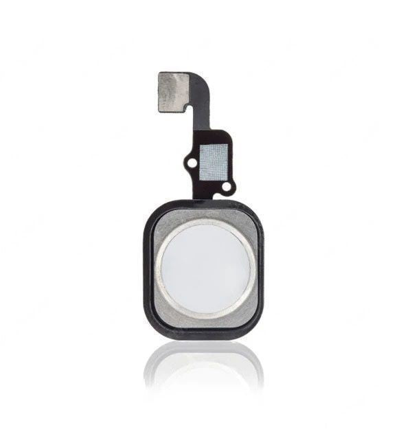 Home Button mit Flex Kompatibel für iPhone 6S / iPhone 6S Plus (Silber)