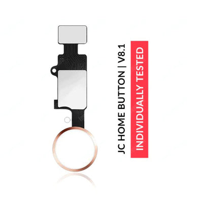 Home Button Solution Kompatibel für iPhone 7 / iPhone 7 Plus / iPhone 8 / iPhone 8 Plus / iPhone Se (2020/2022) (Rose Gold)