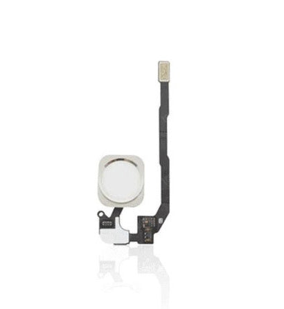 Home Button mit Flex Kompatibel für iPhone 5S / iPhone SE (2016) (Silber)