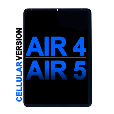 LCD Assembly Display Bildschirm mit Touchscreen Glas - Digitizer für iPad Air 4 (2020) / iPad Air 5 (2022) (Cellular Version) (Refurbished) (All Colors)
