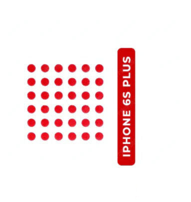 Liquid Indicator Sticker On The LCD Kompatibel für iPhone 6S Plus (20 Pack)