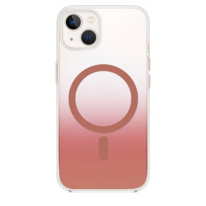 Orange Faded Case Hülle mit Magsafe für iPhone 14 Pro