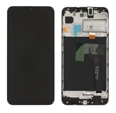 Galaxy M10 Schwarz OLED Display Bildschirm - SM-M105F / GH82-18685A / GH82-19366A (Service Pack)