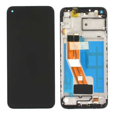 Galaxy M11 Schwarz OLED Display Bildschirm - SM-M115F / GH81-18736A (Service Pack)