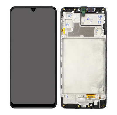 Galaxy M22 Schwarz OLED Display Bildschirm - SM-M225F / GH82-26153A / GH82-26866A (Service Pack)