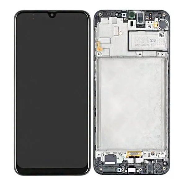 Galaxy M30s Black OLED Touchscreen – SM-M307F / GH82-21265A / GH82-21266A (Service Pack)