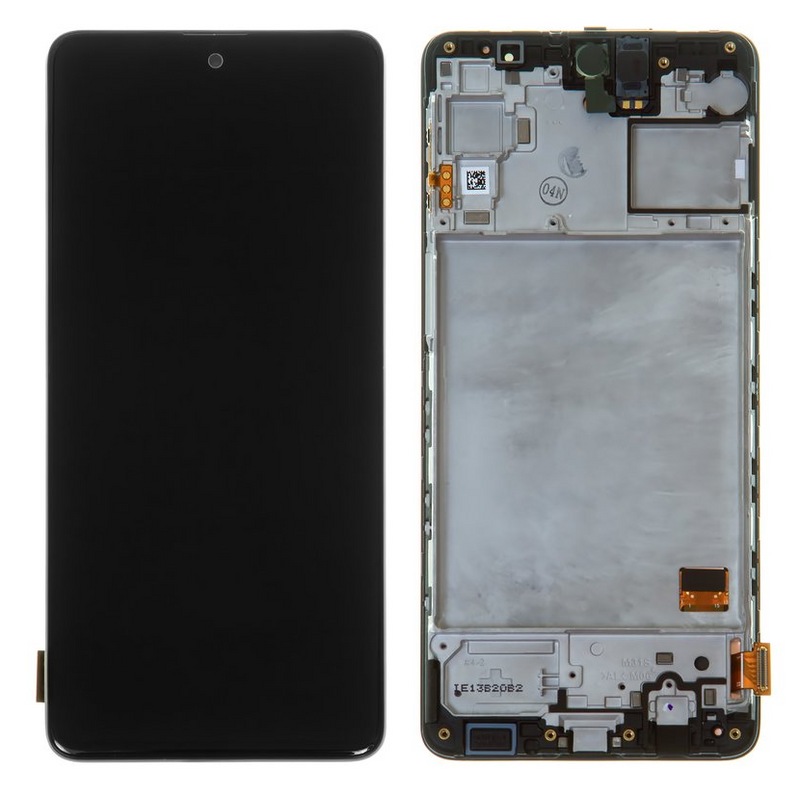 Galaxy M31s Black OLED Touchscreen – SM-M317F / GH81-13736A / GH81-23774A / GH81-24114A (Service Pack)