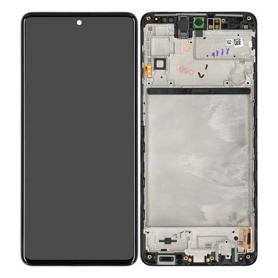 Galaxy M51 Schwarz OLED Display Bildschirm - SM-M515F / GH82-24166A / GH82-23568A / GH82-24168A / GH82-24167A (Service Pack)