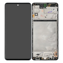 Galaxy M51 Schwarz OLED Display Bildschirm - SM-M515F / GH82-24166A / GH82-23568A / GH82-24168A / GH82-24167A (Service Pack)