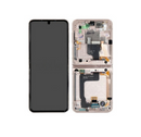 Galaxy Z Flip 4 5G Rosa Gold Inner OLED Display Bildschirm - SM-F721B / GH82-29440C / GH82-29441C  (Service Pack)
