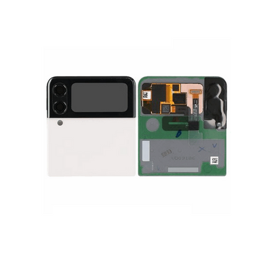 Galaxy Z Flip 3 5G Weiß Outer OLED Display Bildschirm - SM-F711B / GH97-26773F (Service Pack)