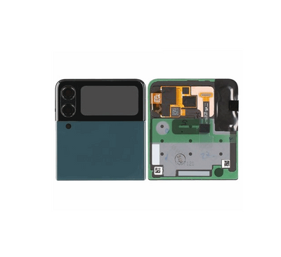 Galaxy Z Flip 3 5G Grün Outer OLED Display Bildschirm - SM-F711B / GH97-26773C (Service Pack)