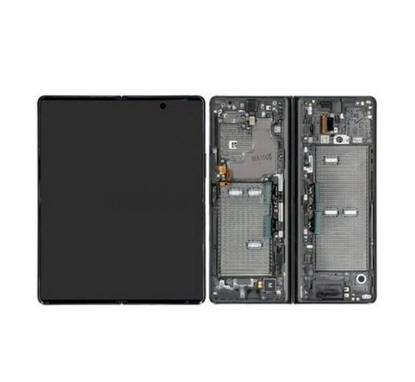 Galaxy Z Fold 2 5G Schwarz OLED Display Bildschirm - SM-F916B / GH82-23968A / GH82-23969A (Service Pack)