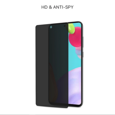 Privacy Tempered Glass / Panzer Glas für Samsung Galaxy A20S