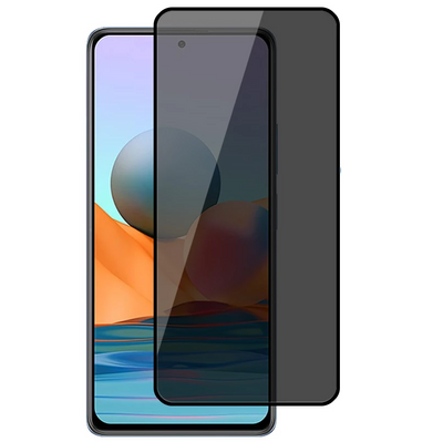 Privacy Tempered Glass / Panzer Glas für Xiaomi POCO X3 GT
