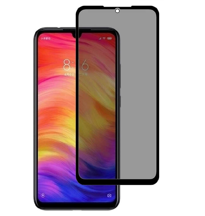 Privacy Tempered Glass / Panzer Glas für Xiaomi Redmi Note 8 (2021)