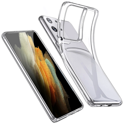 Soft Clear Cover Hülle für Samsung Galaxy S21 Ultra