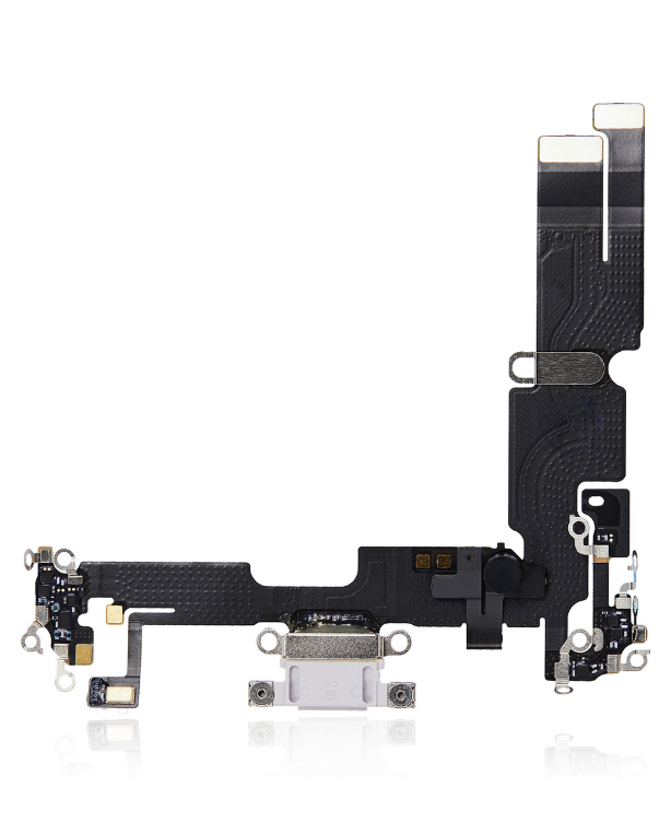 Charging Port Flex Kabel Kompatibel für iPhone 14 Plus (Premium) (Lila)