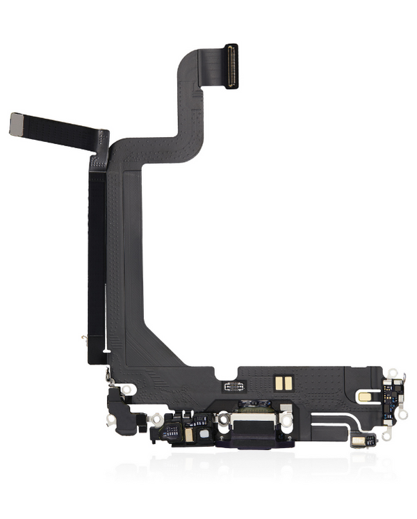 Charging Port Flex Kabel Kompatibel für iPhone 14 Pro Max (Premium) (Dunkellila)